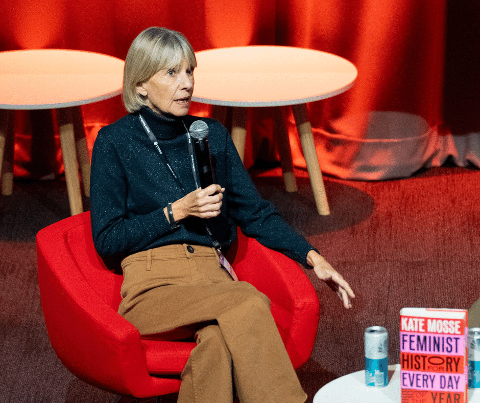 Kate Mosse at Labour Conference