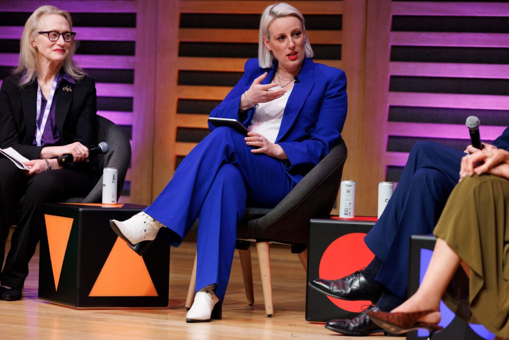 Steph McGovern on panel