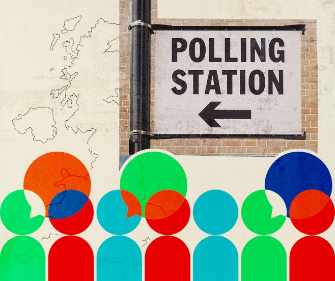 Polling station signPolling station signPolling station sign